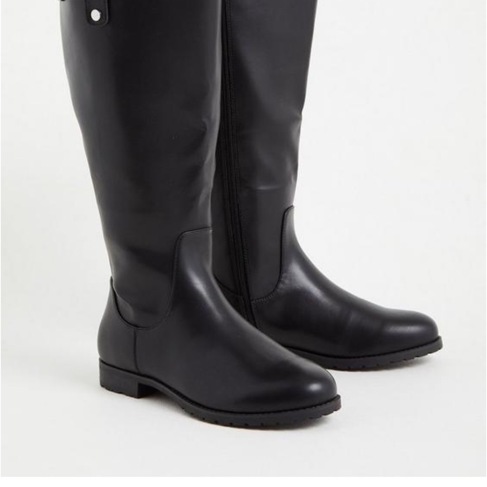 Torrid Black Women's Riding Boots WW